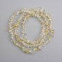 Citrine Beads Chip, diameter 6-12×3-6mm, length 75cm