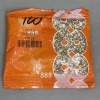 White rhinestones stones color, diameter 4mm+- pack /100g (+ -)