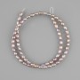 Freshwater pearl beads 4.5–5×3.5–4 mm (±), strand length 36 cm (±)