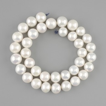 Freshwater pearl beads 10-11, 5mm+-, length 40cm+-