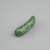 Zoisite bead insert, curved link with holes 36x10x6 mm+
