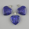 Pendant Heart Lapis Lazuli 20x20x27mm+
