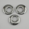 Pendant donut (biscuit) Hematite, diameter 22x3-3, 5mm+-; hole diameter 11mm+-