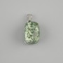 Pendant Totem Moss Agate, bar piece 14x11x11mm ±, length 23mm ± assorted sizes