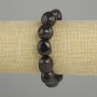 Garnet bracelet tumbled, diameter 14-16x12-13, 5mm+- , length 18cm +- stretch