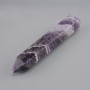 Amethyst natural stone souvenir pencil 16x33mm +- (assorted sizes) (per 100 g)