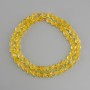 Citrine faceted beads, diameter 6x5mm +/-, length 36cm +/-