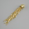Price per 1 pc. Pendant Chain links gold-colored metal, diameter 8mm +/-, length 50mm +/-