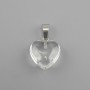 Heart Pendant, Glass 16×16×25 mm+