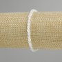 Bracelet Opalite moonstone faceted bead 4mm±, length 18cm± stretch