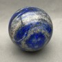 Natural stone souvenir sphere Lapis Lazuli, diameter 73 (±) mm. weight 642 g