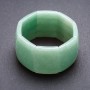 Elite Jade Bracelet, Elastic, Rectangular Link, 4x2.8cm
