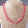 Tourmaline Bead Necklace, 8mm Diameter, 45cm Length