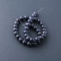 Natural Stone Beads on Strand Aventurine Blue Sand Night of Cairo, 10mm Diameter, 36cm