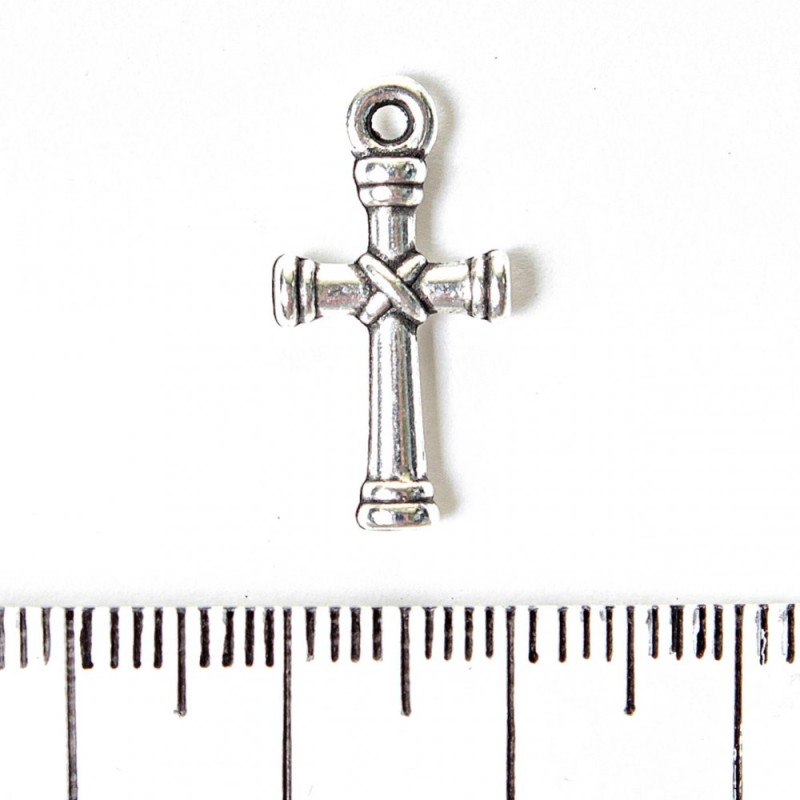 Findings Pendant Cross 20x11mm pack. 20g +/-24pcs