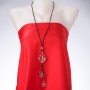 Anchor Pendant on Long Cord, Length 85cm