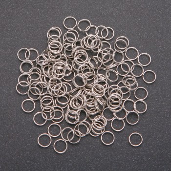 Findings Spring Jump Ring, 20g / Pack, 7mm Diameter
