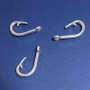 Silver-Tone Hook Finding, 3.7x2cm, Pack of 5pcs