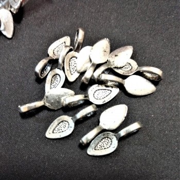 Cabochon Pendant Bezel without Through-Hole 21mm pack 20g +/-22pcs