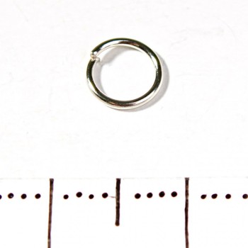 Jump Rings, Pack of 0.5kg, Diameter 6mm