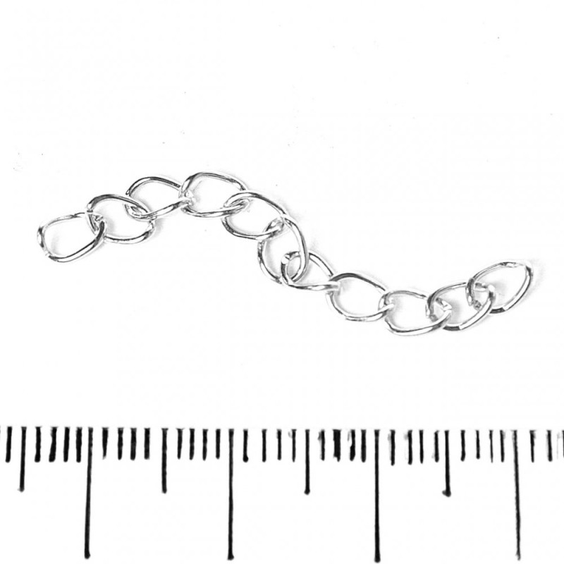 Extension Chain 5 cm (5 cm length) — for jewelry findings