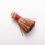 Craft Blank Mini Silk Tassel with Ring, L cm, 5mm Diameter, Price per 1 pc