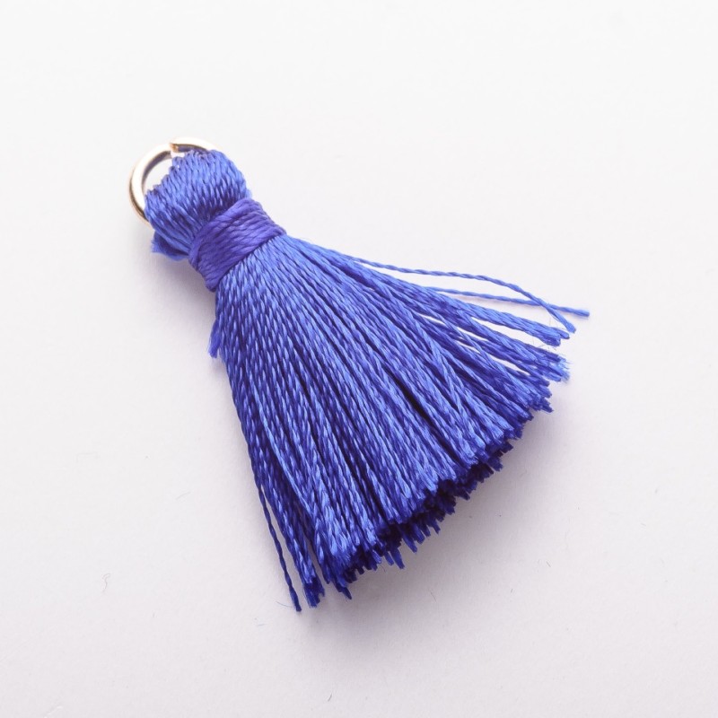 Craft Tassel Blank Mini with Ring "Silk" L cm, 5mm Diameter, Price per Piece