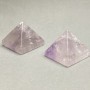 Pyramid Souvenir Natural Stone Amethyst (+-), height 25mm, length 30mm