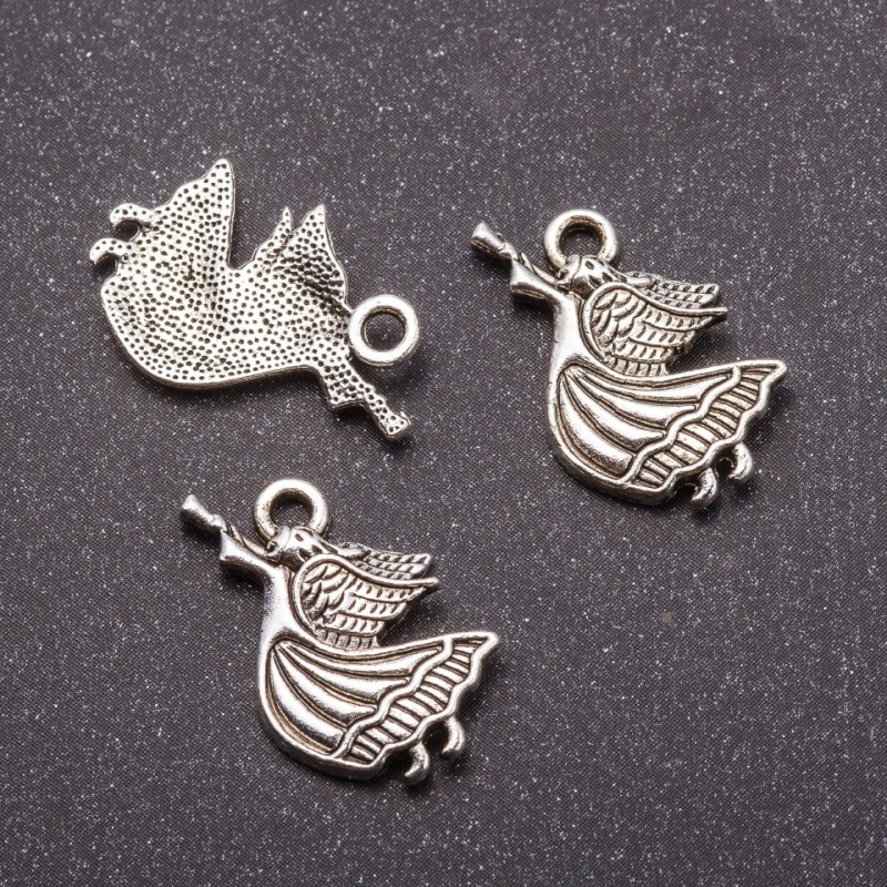 Angel Pendant 21x14mm, Pack of 20g (+/-17 pcs)