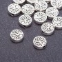 Wood Bead Insert Finding, Diameter 9x3mm, Hole Dia. mm, Pack 20g +/-17pcs