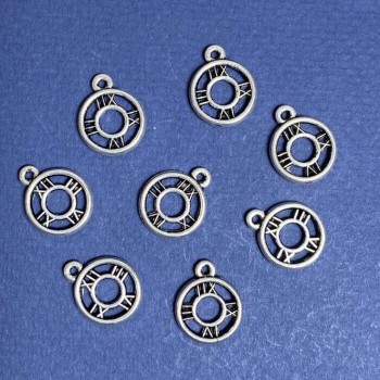 Clock Pendant 13x16mm, Pack of 20g (+/-21 pcs)