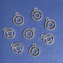 Clock Pendant 13x16mm, Pack of 20g (+/-21 pcs)