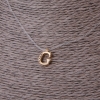 Pendant, 9mm Diameter, on Invisible Silicone Cord, 39-44cm Length