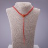 Red Neck Cord with Yellow Clasp, 60cm