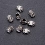 Hedgehog Pandora-Style Bead Charm, 13x10mm, 4.5mm Hole, 20g Pack +/-9pcs