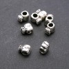 Pandora-Style Money Bag Bead Charm, diameter 11x9mm, hole diameter 4.5mm, pack 20g +/-8pcs