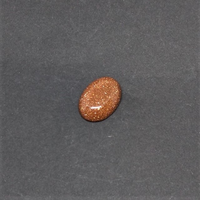 Natural Stone Cabochon Aventurine "Golden Sand" (Pressed) 20x15mm