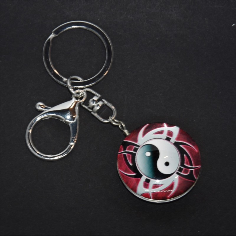"Yin Yang" Keychain, 10cm Length