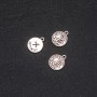 Zodiac Sagittarius Pendant Finding, 12mm Diameter, 20g Pack +/- 18pcs