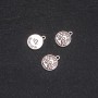 Zodiac Libra Pendant Finding, 12mm Diameter, 20g Pack +/- 19pcs