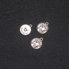 Zodiac Taurus Pendant Finding, 12mm Diameter, 20g Pack +/- 19pcs