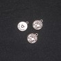 Zodiac Taurus Pendant Finding, 12mm Diameter, 20g Pack +/- 19pcs