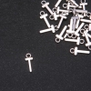 Jewelry Findings Pendant Letter "T" 17x7mm, Pack of 20g (+/- 30pcs)