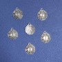 Findings Pendant Book of Changes Yin-Yang 16x19mm pack 20g +/-12pcs