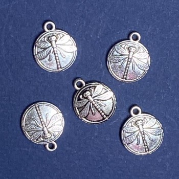 Findings Pendant Dragonfly 15x18mm, 20g Pack +/-8pcs