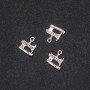 Sewing Machine Pendant Finding, 14x15mm, Pack of 20g +/-19pcs