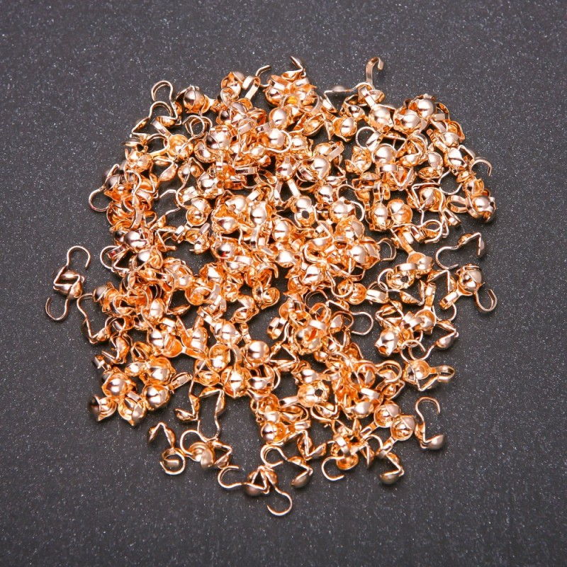Clamshell Bead Tip Finding, 20g Pack