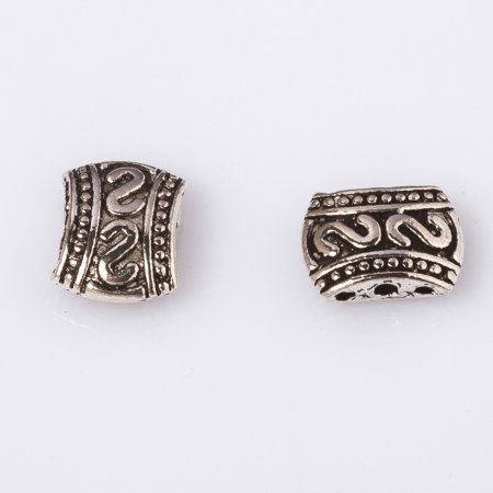 Single-Strand Row Divider "S" Pattern, Metal, 11x8mm, package 20g (+/-14 pcs)