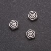 Spacer Bead Findings, 7x4mm, hole diameter 1mm, pack 20g +/- 38 pcs