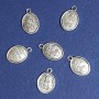 St. Martin Pendant Charm, 12x18mm, Hole Diameter 1.8mm, Pack ~20g / 18pcs